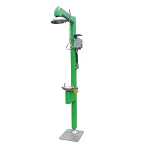 Cable Heated Freeze-Protected Combination Emergency Shower & Eyewash Station DAAO6615-E