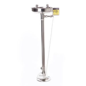 ANSI Z358.1 Standard Guide 4 Pedestal Emergency Eye/Face Wash Station With Foot Pedal DAAO8720-J