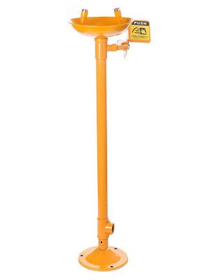 ABS-Coated Pedestal Emergency Eye/Face Wash Station DAAO6623