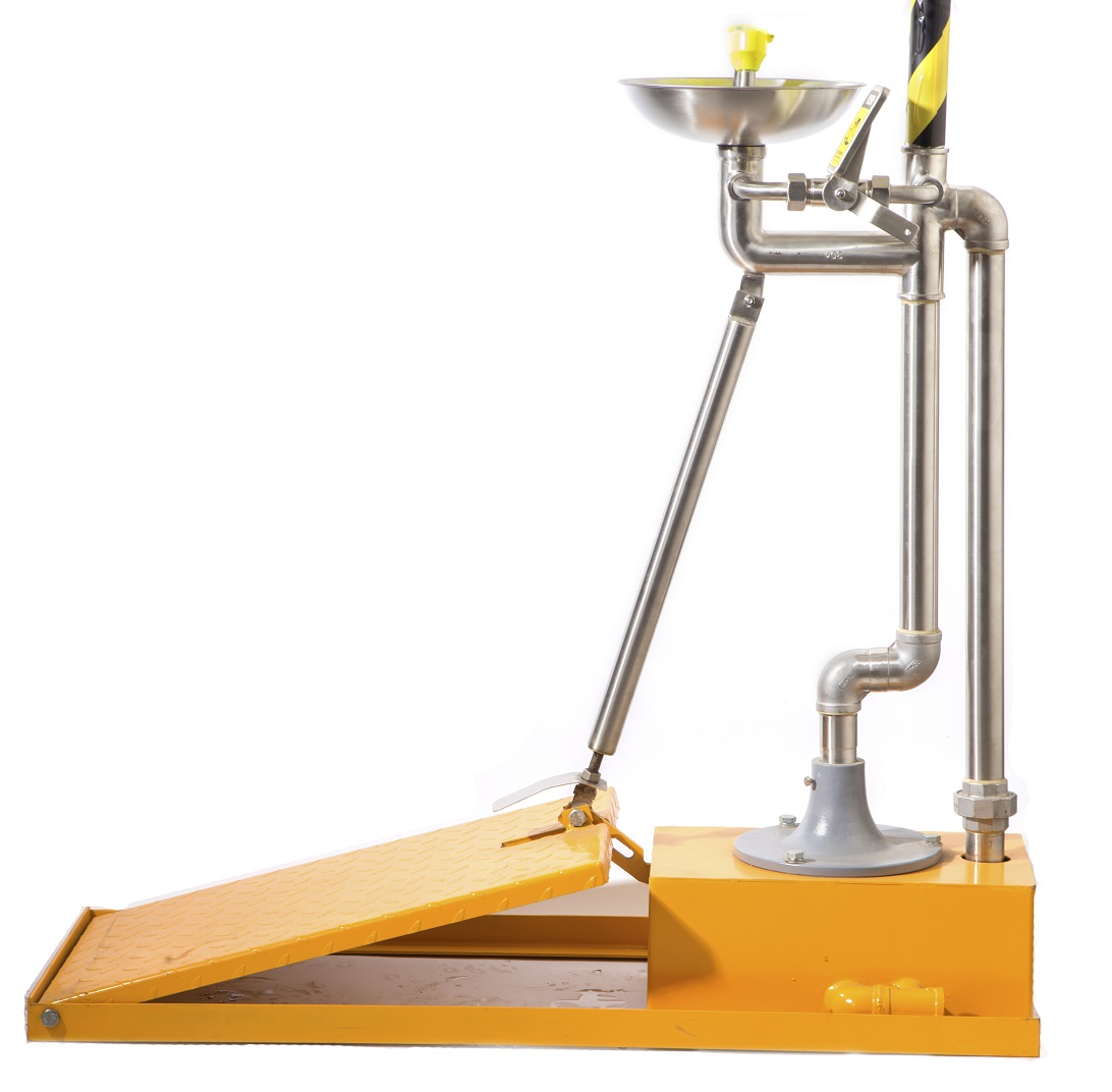 Anti-Freeze Emergency Shower & Eyewash Station with Auto-Emptying Foot Pedal DAAO6615 6 IMG 1979