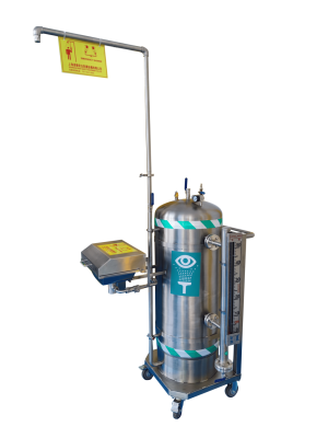 HOME 6 Portable Self-Pressurized Emergency Shower & Eye/Face Wash Station DAAOBX-16