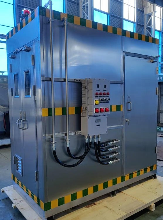 1500L Heated Tank-Fed Emergency Shower & Eyewash Enclosure 6 Heated Tank Fed Emergency Shower