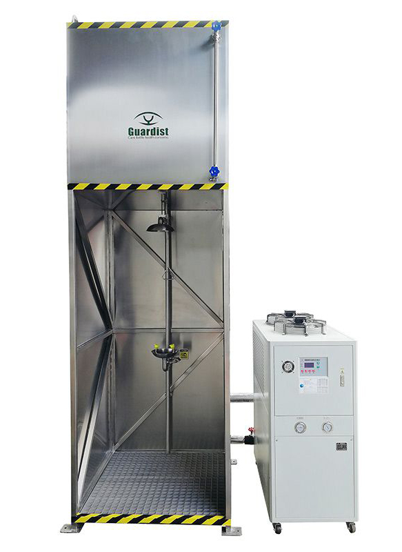 Temp-Controlled Tank Shower & Eyewash Booth | 55 °C Sites 1 image 3
