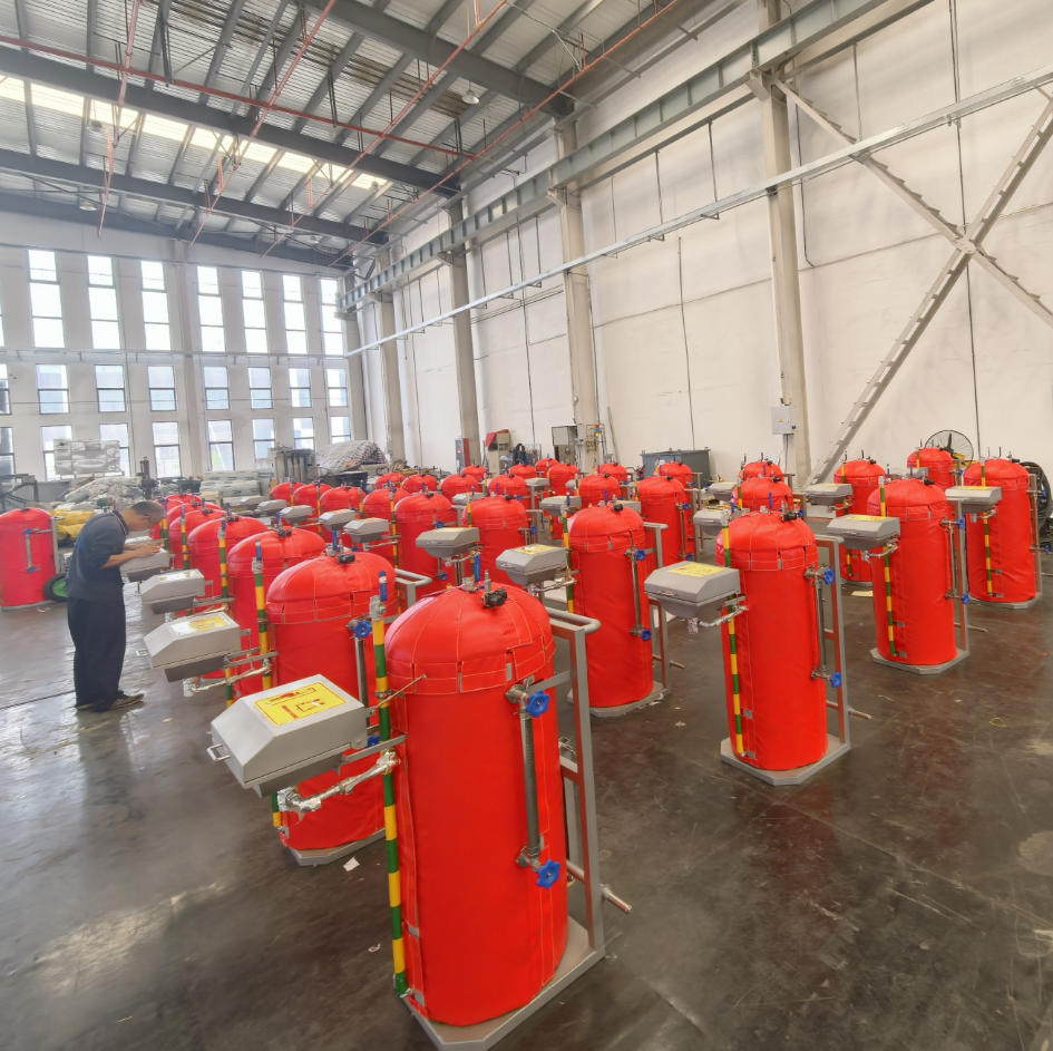 50 Sets of Self-Pressurized Emergency Shower